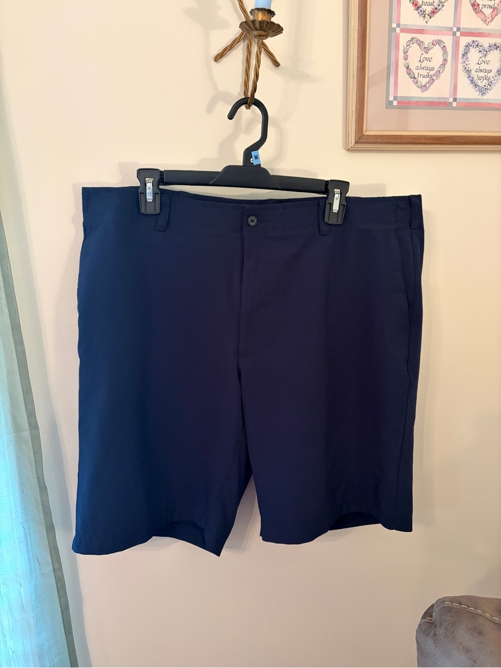 Ben Hogan Men's Dark Navy Flat Front Shorts